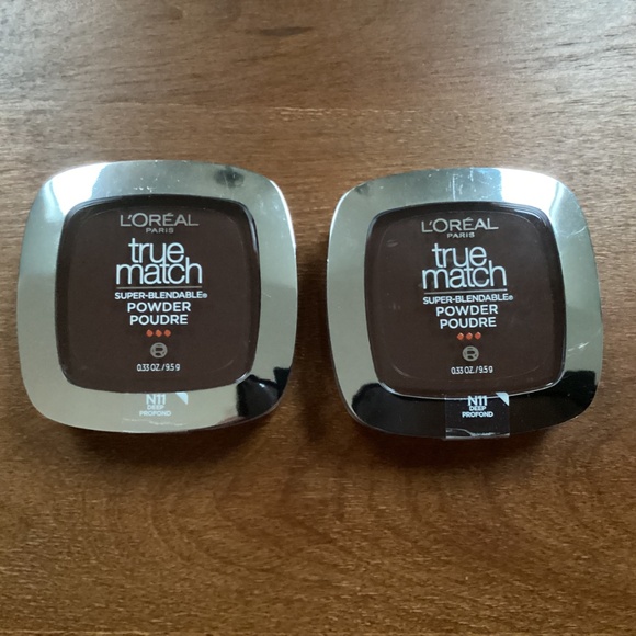 L'Oreal Paris True Match Super Blendable Powder Bundle of 2 NEW/Sealed N11 - Picture 2 of 6